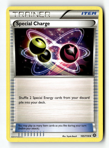Pokemon Card Special Charge LP XY - Steam Siege 105/114