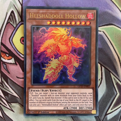 GFTP-EN007 Helshaddoll Hollow Ultra Rare 1st Edition NM Yugioh Card