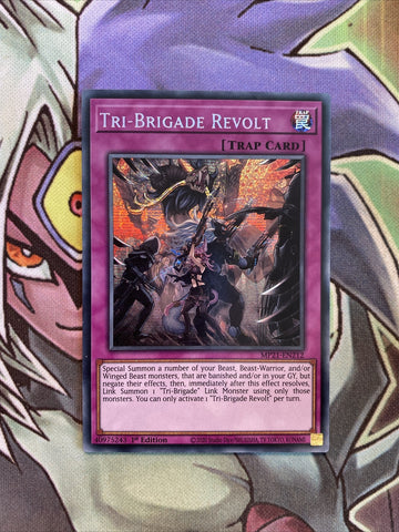 MP21-EN212 Tri-Brigade Revolt Prismatic Secret Rare 1st Edition NM Yugioh Card