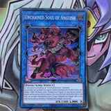 MP20-EN174 Unchained Soul Of Anguish Super Rare 1st Edition NM Yugioh Card
