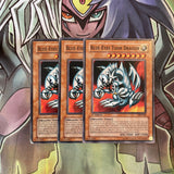 SDP-020 x3 Blue-Eyes Toon Dragon Common Excellent Condition Yugioh
