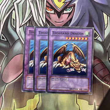 DB2-EN045 x3 Thousand Dragon Common Excellent Condition Yugioh