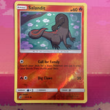 Pokemon Card Salandit Dragon Majesty Reverse Holo 13/70 Near Mint