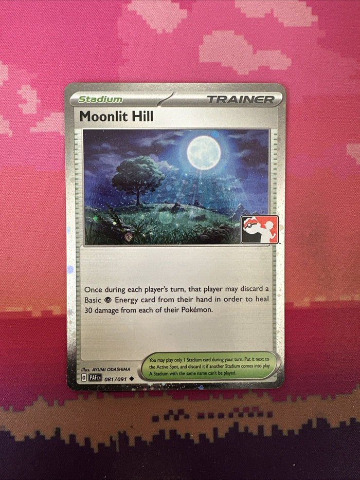 Pokemon Card Moonlit Hill Prize Pack Cosmo Holo 081/091 Near Mint