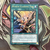 MP23-EN242 Runick Flashing Fire Ultra Rare 1st Edition NM Yugioh Card