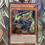 INCH-EN002 Infinitrack Anchor Drill Secret Rare 1st Edition NM Yugioh Card