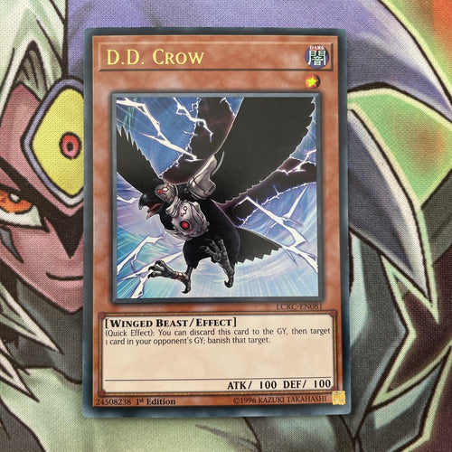 LCKC-EN081 D.D. Crow Ultra Rare 1st Edition NM Yugioh Cards