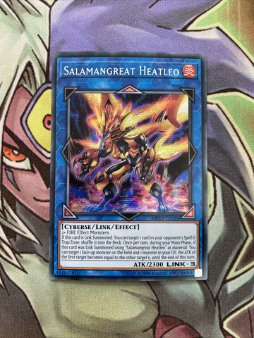 MP19-EN186 Salamangreat Heatleo Secret Rare Unlim Edition NM Yugioh