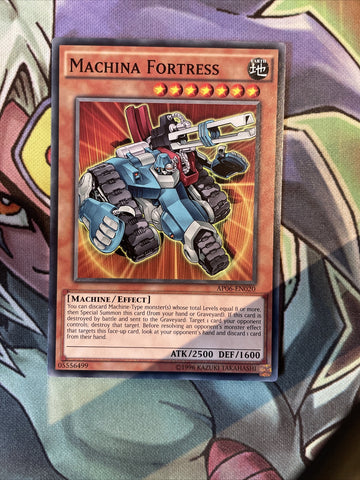 AP06-EN020 Machina Fortress Common Unlimited Edition NM Yugioh Card