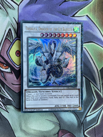 HAC1-EN054 Trishula Dragon Of The Ice Barrier Ultra 1st Edition NM Yugioh Card