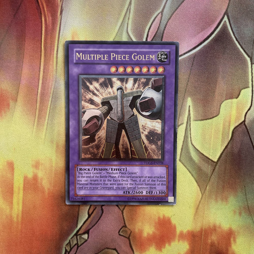 TDGS-EN038 Multiple Piece Golem - Ultimate Rare LP Yugioh