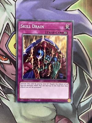 SR13-EN040 Skill Drain Common 1st Edition NM Yugioh Card