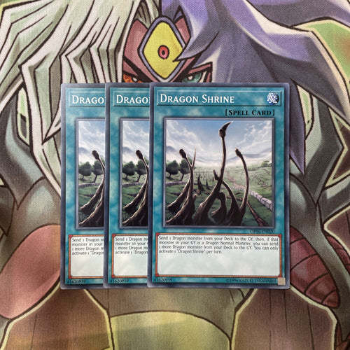 OP06-EN020 Dragon Shrine Common x3 Excellent Condition Yugioh