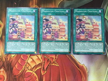 REDU-EN061 MADOLCHE CHATEAU - X3 COMMON PLAYSET Yugioh