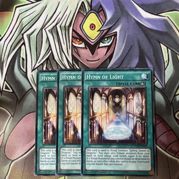 DUEA-EN063 x3 Hymn of Light Common Excellent Condition Yugioh