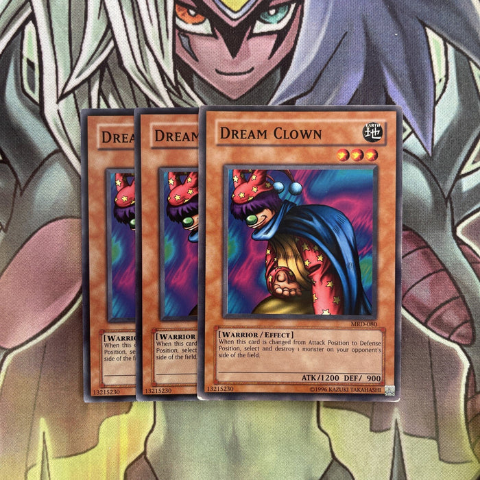 MRD-080 x3 Dream Clown Common Excellent Conditon Yugioh