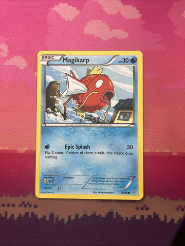 Pokemon Card Magikarp Ancient Origins Common 19/98 NM
