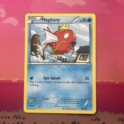 Pokemon Card Magikarp Ancient Origins Common 19/98 NM