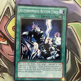 BP02-EN140 Autonomous Action Unit Mosaic Rare 1st Edition NM Yugioh Card