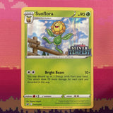 Pokemon Card Sunflora SWSH269 Black Star Promo STAMPED Silver Tempest Near Mint
