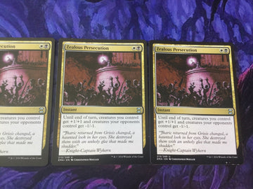 x3 Zealous Persecution - Modern Event Deck Excellent Magic MTG (back)