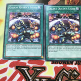 REDU-EN056 Yugioh 3x Galaxy Queen's Light 1st Edition (NM)