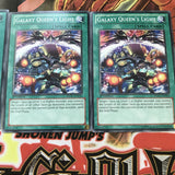 REDU-EN056 Yugioh 3x Galaxy Queen's Light 1st Edition (NM)