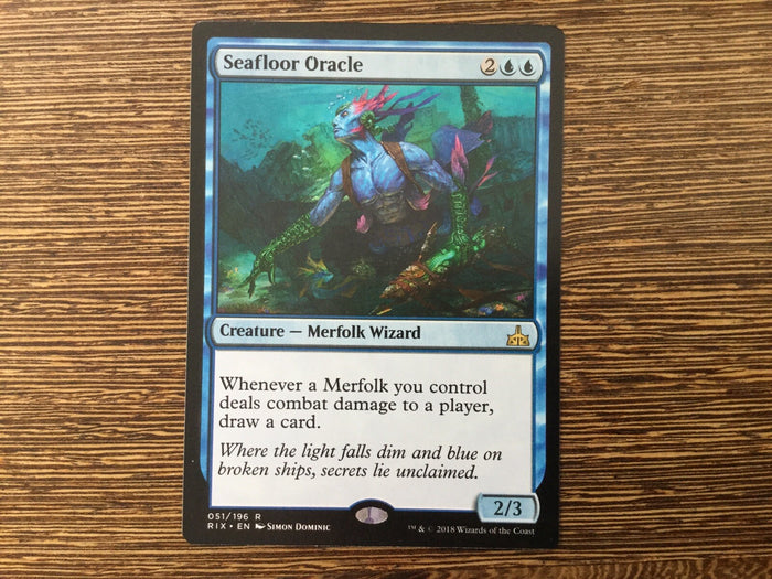 Seafloor Oracle - Rivals of Ixalan Excellent Magic MTG