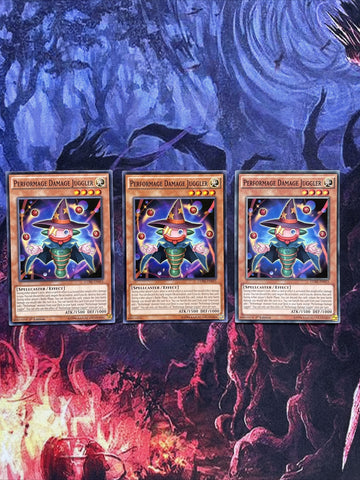 CORE-EN015 x3 Performage Damage Juggler - Common - 1st Edition Yugioh