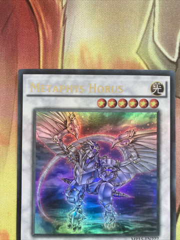 MP15-EN222 Metaphys Horus 1st Edition Ultra Rare Yugioh Card (back)