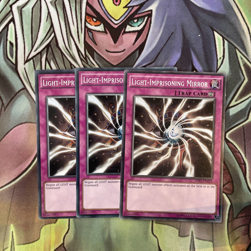 AP07-EN025 x3 Light-Imprisoning Mirror Common Excellent Condition Yugioh