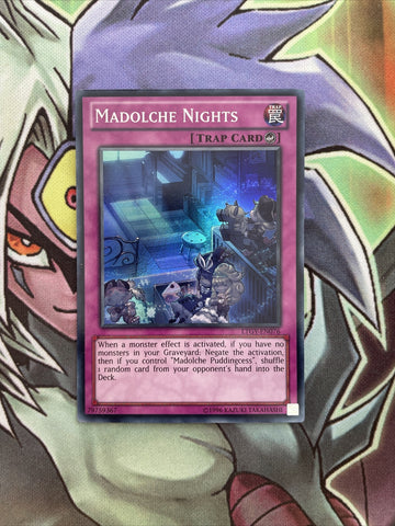 LTGY-EN076 Madolche Nights Super Rare UNL Edition NM Yugioh Card