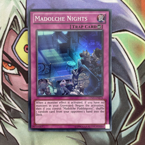 LTGY-EN076 Madolche Nights Super Rare UNL Edition NM Yugioh Card