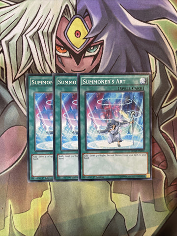 SDMP-EN030 x3 Summoner's Art Common Excellent Condition Yugioh