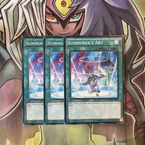 SDMP-EN030 x3 Summoner's Art Common Excellent Condition Yugioh