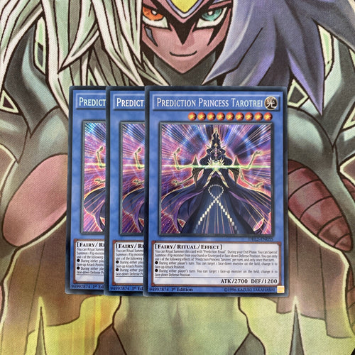 DRL2-EN035 x3 Prediction Princess Tarotrei Secret Excellent Condition Yugioh