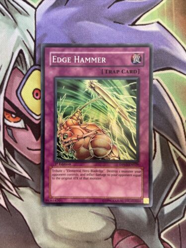 DP03-EN029 Edge Hammer Super Rare 1st Edition NM Yugioh Card
