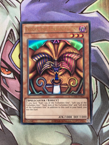 YGLD-ENA17 Exodia The Forbidden One UNL Edition NM Yugioh Card