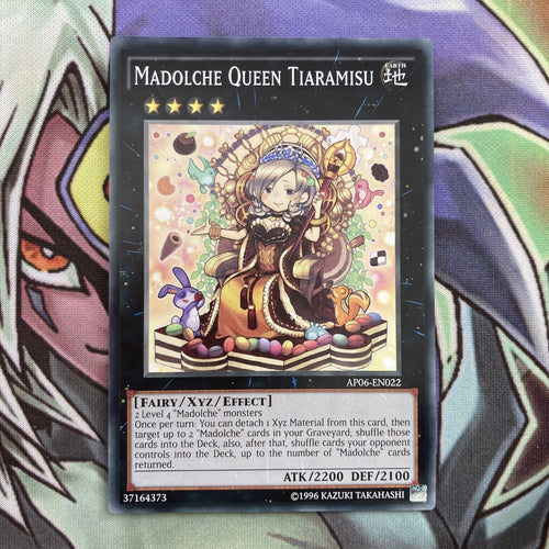 AP06-EN022 Madolche Queen Tiaramisu Common UNL Edition NM Yugioh Card