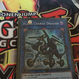 BLRR-EN045 Yugioh Flash Charge Dragon Secret Rare 1st Edition Trading Card