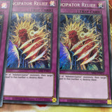 SESL-EN012 ADAMANCIPATOR RELIEF YUGIOH CARDS X3
