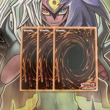 MFC-029 x3 Demotion Common Excellent Condition Yugioh (back)