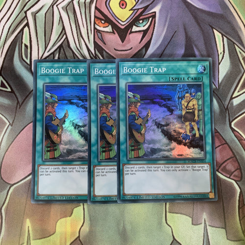 MACR-ENSE4 x3 Boogie Trap Super Rare Excellent Condition Yugioh