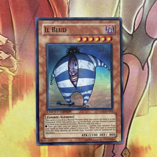 CSOC-ENSE2 Yugioh - Il Blud - Super Rare - Mint