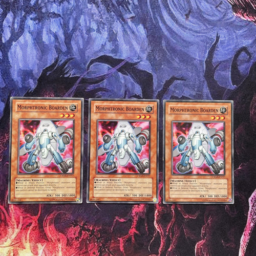 CRMS-EN017 Yugioh 3x Morphtronic Boarden (Mixed)