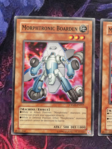 CRMS-EN017 Yugioh 3x Morphtronic Boarden (Mixed) (back)