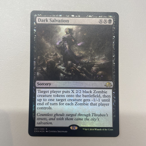 Dark Salvation - Eldritch Moon FOIL Excellent Magic MTG