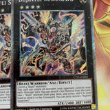 CT11-EN002 x3 BUJINTEI SUSANOWO YUGIOH CARDS
