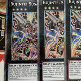 CT11-EN002 x3 BUJINTEI SUSANOWO YUGIOH CARDS