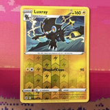 Pokemon Card Luxray Fusion Strike Reverse Holo Rare 093/264 NM